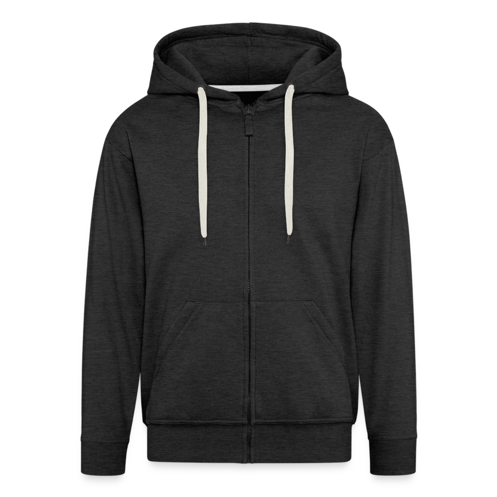 Hooded Jacket Zip PULPO Men - charcoal grey