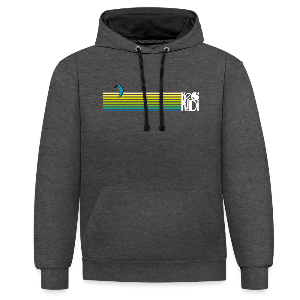 Horizonte Kite Hoodie - Unisex - charcoal/black