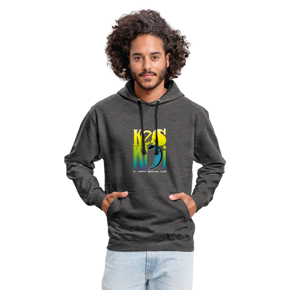 Online Street-Surf Wear Keskidi KITE Tarifa Hoodie bicolor - Unisex Contrast Colour Hoodie | AWDis Just Hoods