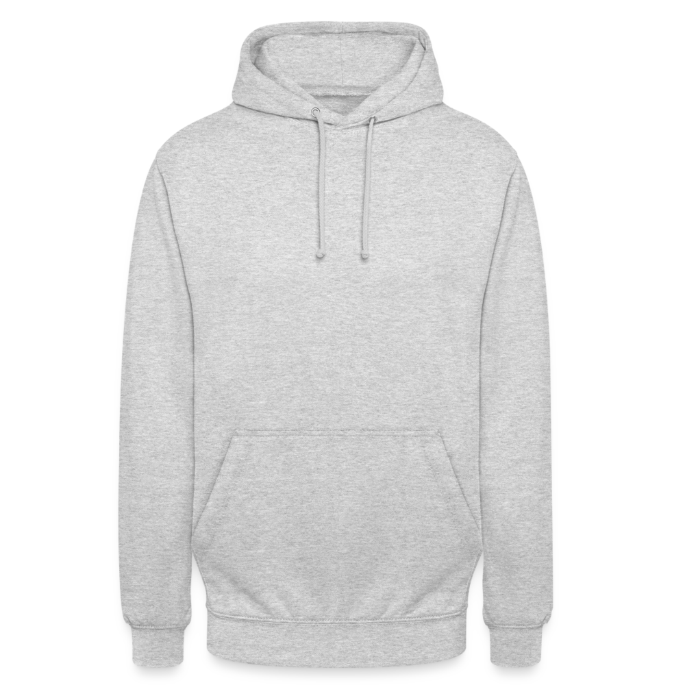 Hoodie - PULPO White - Unisex - light heather grey