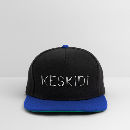 Cap Stylish - black/bright royal