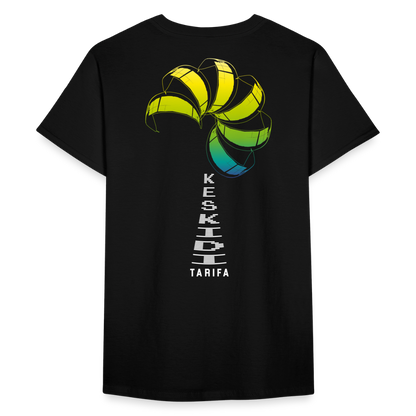 Keskidi Tarifa Online Wear - Let the playful design of this #WINDPAU tee bring a smile to your face as you wait the wind, take on challenges, both in sports and in life! Kite surf power!