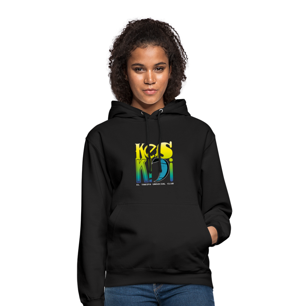 Hoodie Keskidi-KITE Surf Unisex - black