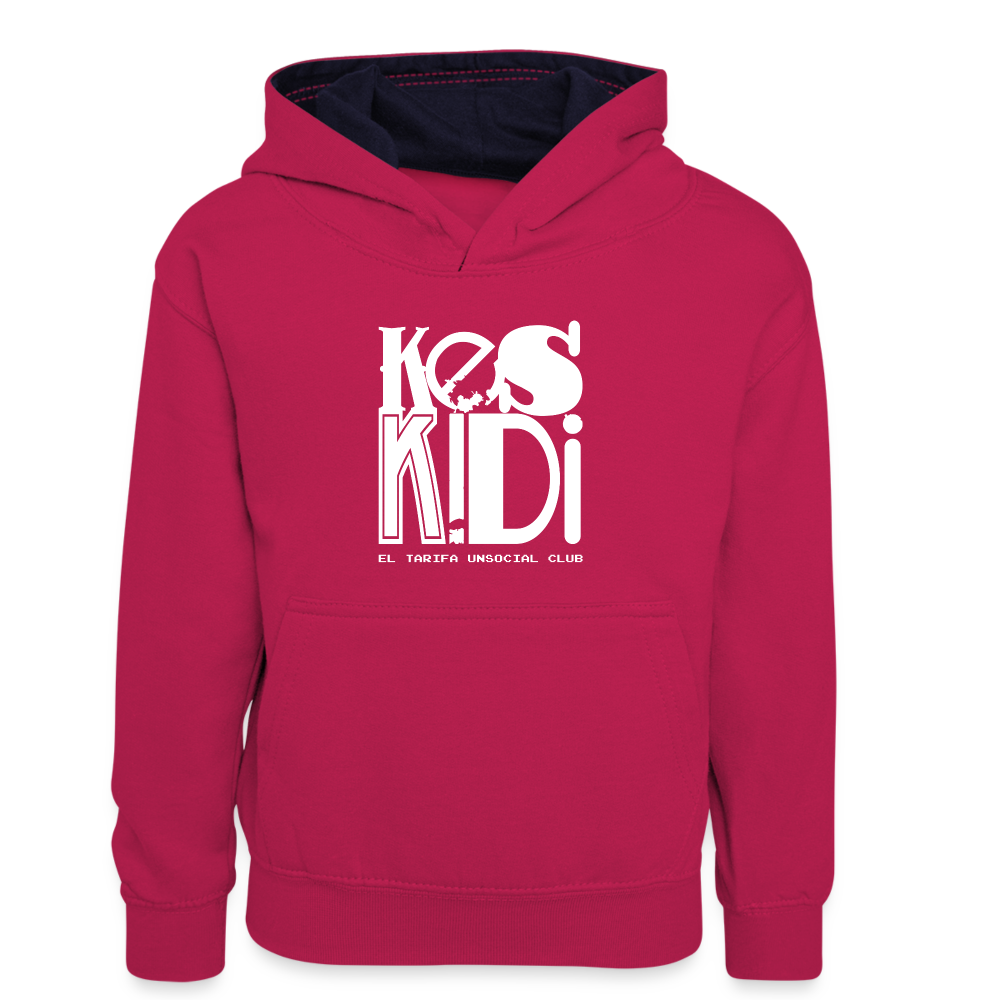 Keskidi Tarifa Online Wear - Get ready for your little explorer's new favorite outfit! The vibrant colors of this hoodie add a touch of fun and make it unique and full of personality.