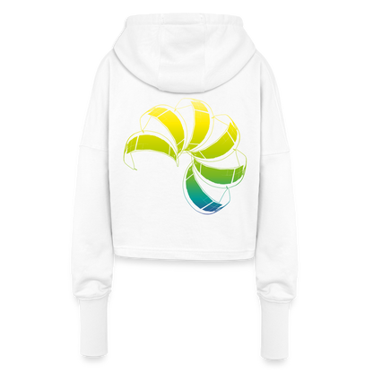 Cropped hoodie EOLIENA - Women - white