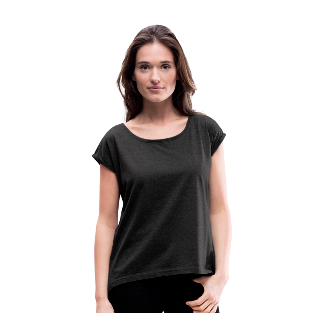 PULPO Black T-Shirt Women - heather black