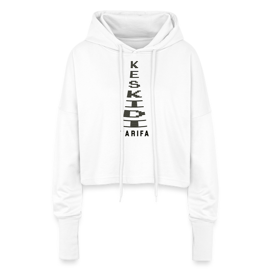 Cropped hoodie EOLIENA - Women - white