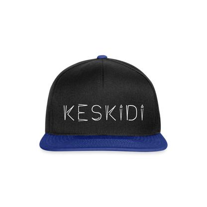 Cap Stylish - black/bright royal