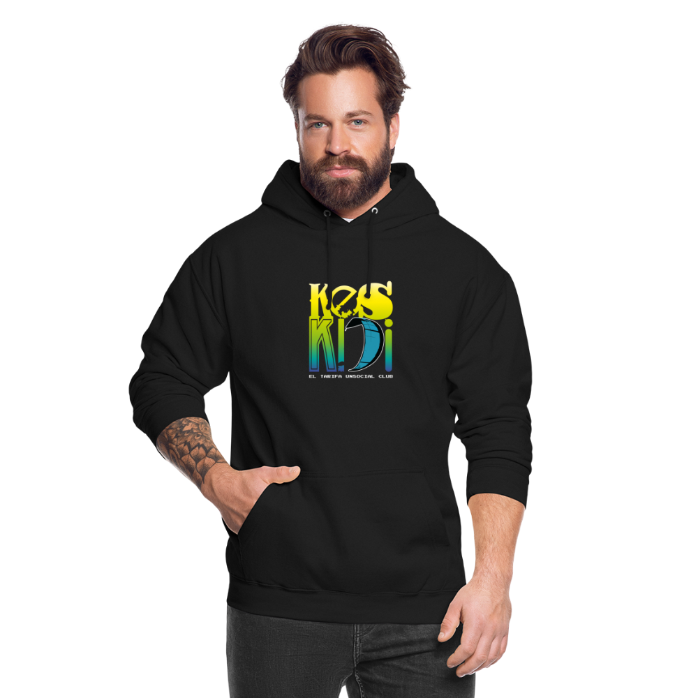 Hoodie Keskidi-KITE Surf Unisex - black