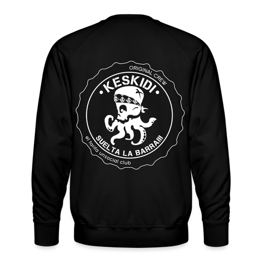 Keskidi Tarifa Online Wear - The world of the pirate octopus! This classic crew-neck sweatshirt is an essential basic for anyone’s. "Suelta la barra!" and set sail towards new adventures.