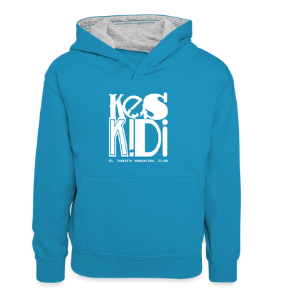 Keskidi Tarifa Online Wear - Get ready for your little explorer's new favorite outfit! The vibrant colors of this hoodie add a touch of fun and make it unique and full of personality.