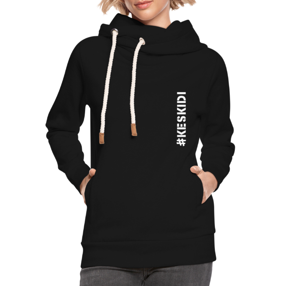 EOLIENA #KESKIDI Hoodie - Unisex (+Front Print) - black