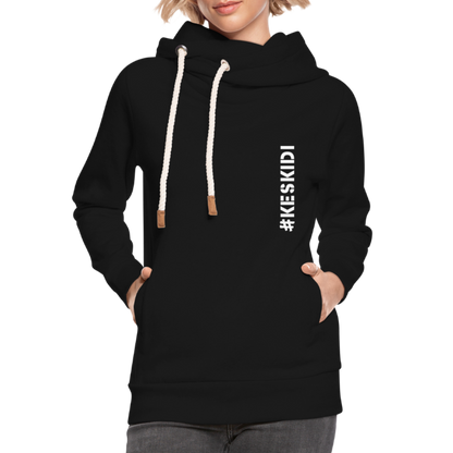 EOLIENA #KESKIDI Hoodie - Unisex (+Front Print) - black