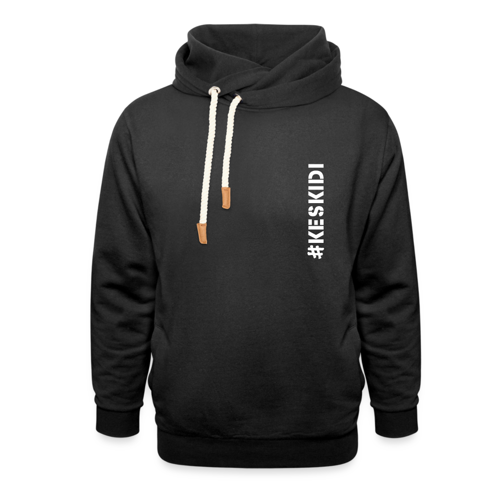 EOLIENA #KESKIDI Hoodie - Unisex (+Front Print) - black