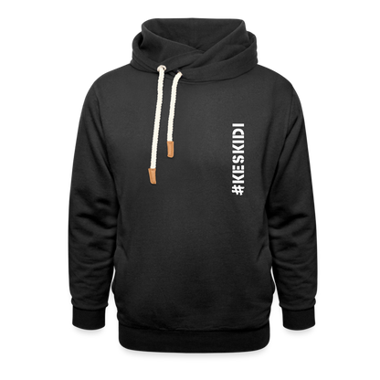 EOLIENA #KESKIDI Hoodie - Unisex (+Front Print) - black