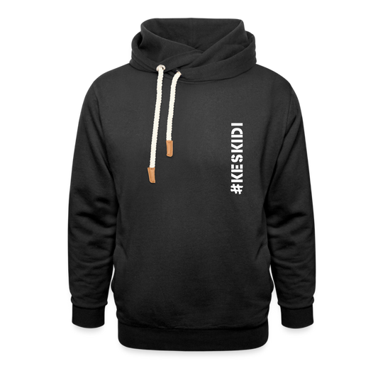 EOLIENA #KESKIDI Hoodie - Unisex (+Front Print) - black