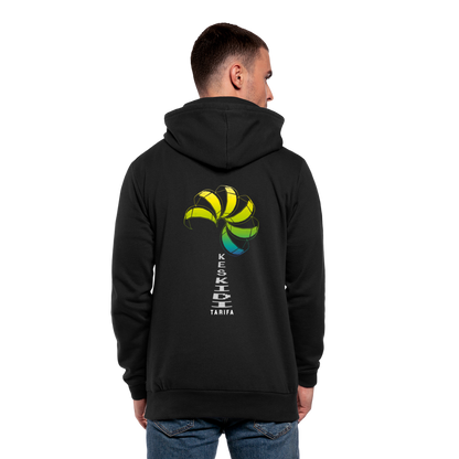 EOLIENA #KESKIDI Hoodie - Unisex (+Front Print) - black