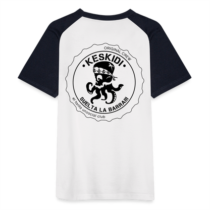 PULPO T-Shirt - Kid - white/navy