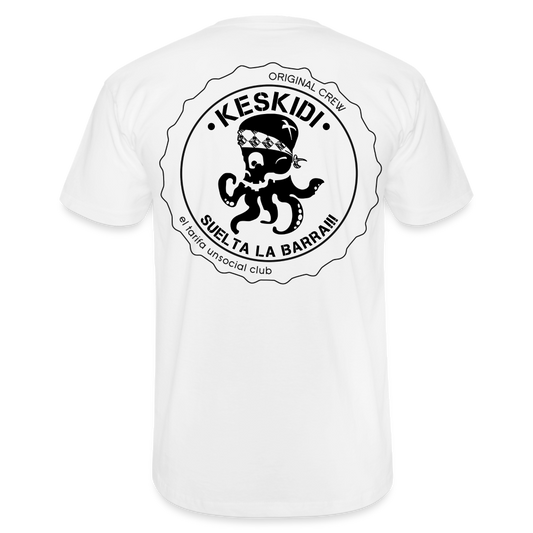 PULPO White and heather grey T-Shirt - Men - white