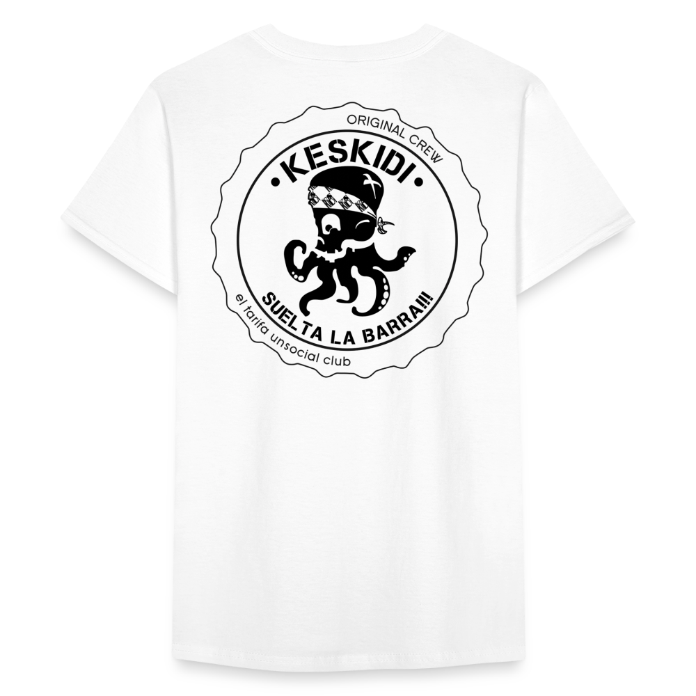 PULPO White and heather grey T-Shirt - Men - white