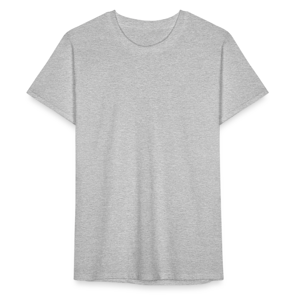 PULPO White and heather grey T-Shirt - Men - heather grey