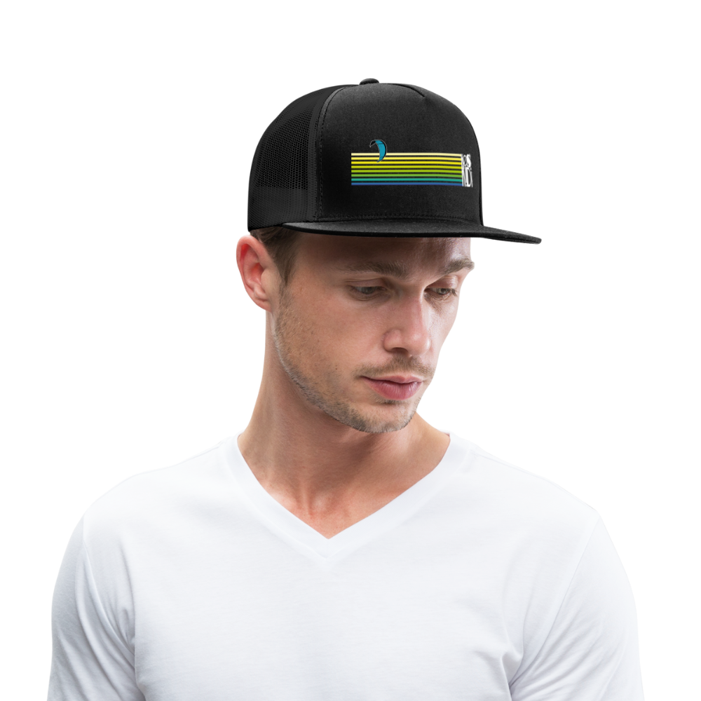 Keskidi Tarifa Online Wear - Get a taste of Tarifa Horizon's lively and colorful atmosphere, complete with breathtaking sunsets and sunrises. Watch as kites dance in the sky, adding to the beach's vibrant energy.Wherever you go, let the Trucker Cap Horizo