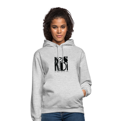 Keskidi Tarifa Online Wear - Cozy and warm, this heather grey hoodie is a must-have. Featuring Keskidi, El Tarifa unsocial club, for those who are about nature, adventure and freedom.