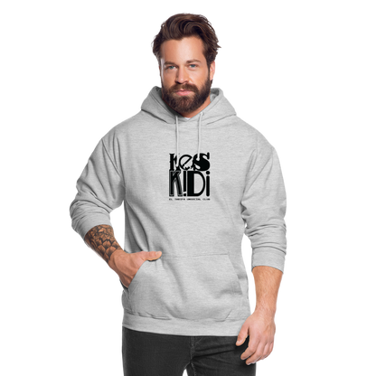 Keskidi Tarifa Online Wear - Cozy and warm, this heather grey hoodie is a must-have. Featuring Keskidi, El Tarifa unsocial club, for those who are about nature, adventure and freedom.