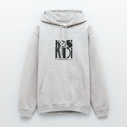 Keskidi Tarifa Online Wear - Cozy and warm, this heather grey hoodie is a must-have. Featuring Keskidi, El Tarifa unsocial club, for those who are about nature, adventure and freedom.